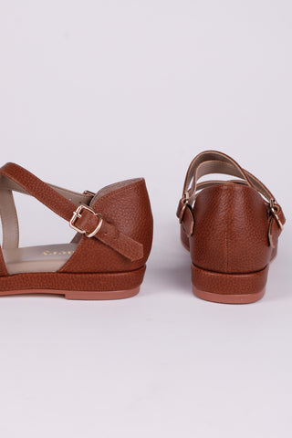 1950'er sommersandaler - Brun - Sophia