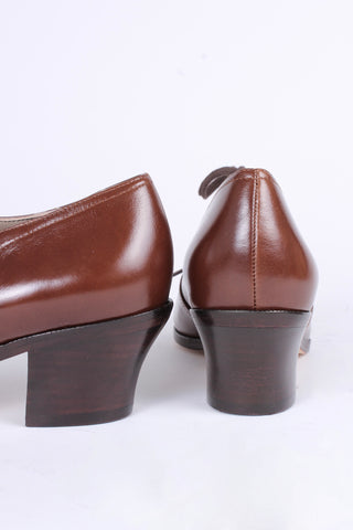 1930'er oxfords - brun - Emma