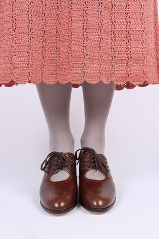 1930'er oxfords - brun - Emma