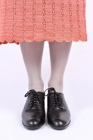 Klassiske 1930'er Oxfords - Sort - Juliette