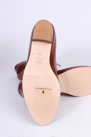 1910'er Hverdags Snørestøvler - Cognac Brun - Ruth