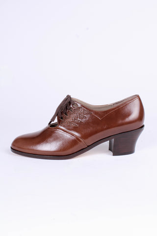 1930'er oxfords - brun - Emma