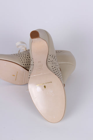 1930'er oxford pumps - Creme - Marie