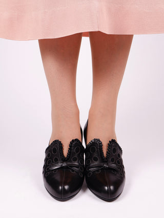 Art Deco 1930'er pumps - sort - Stella
