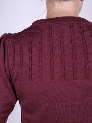 1940'er / 1950'er vintage style pullover - Blommefarvet - Sally