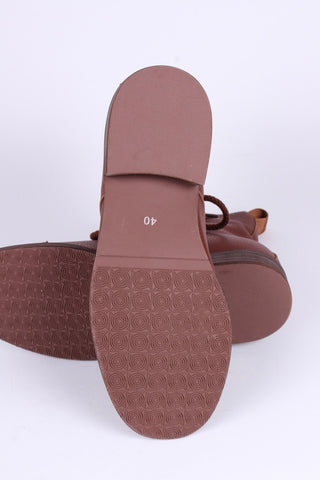 1940'er Herre Anden Verdenskrig militær snørestøvler - brun - Robbie