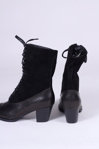 1900'er Edwardianske Støvler - Sort - Victoria