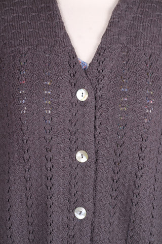 1930'er vintage style sommerfrakke  - Antracitgrå - Isabel