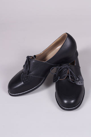 1940'er Derby sko - Black - Billie