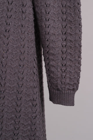 1930'er vintage style sommerfrakke  - Antracitgrå - Isabel