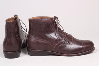1920 / 1930  style herre ankelstøvle - Mørkebrun - Tom