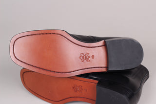 1920 / 1930  style herre ankelstøvle - Sort - Tom