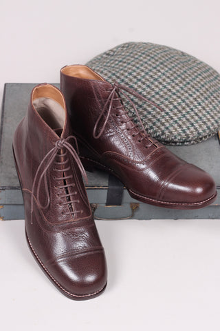 1920 / 1930  style herre ankelstøvle - Mørkebrun - Tom