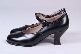 1920'er Mary Jane pumps - Sort - Asta
