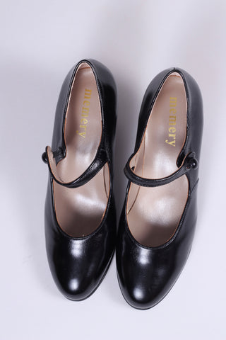 1920'er Mary Jane pumps - Sort - Asta
